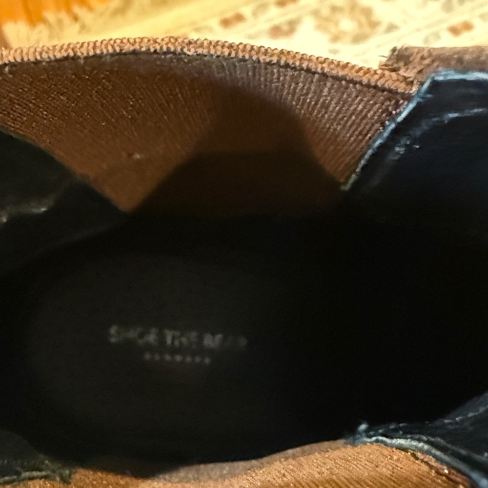 Shoe the Bear Chelsea Boots in Brown Leather - Picture 4 of 4